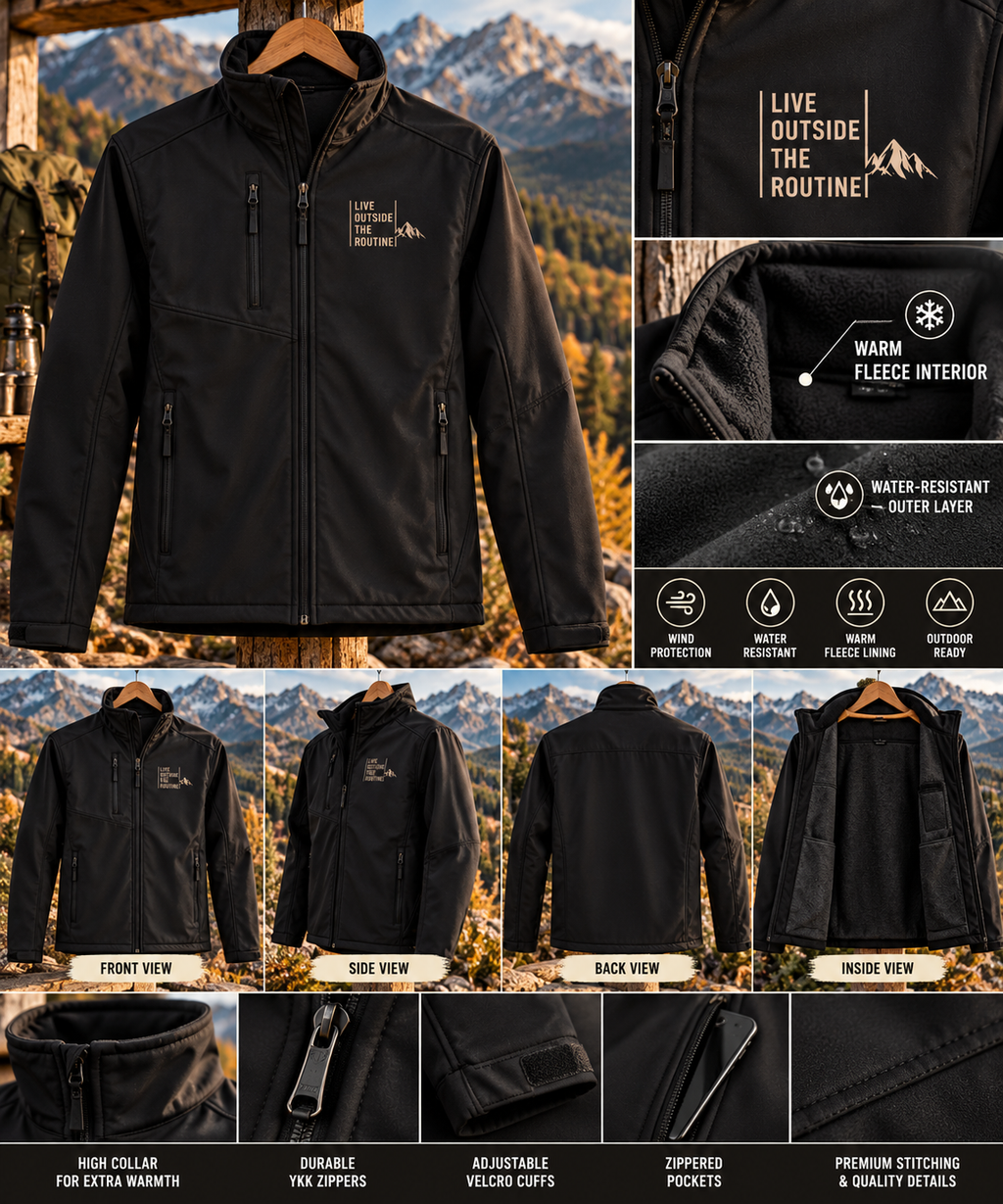 Water-Resistant Fleece Jacket | Live Outside the Routine