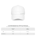 Casquette Montana Mountain | Casquette de baseball extérieure profil bas | Casquette à motif montagne