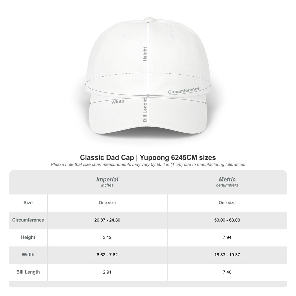MF Embroidered Dad Cap | Minimalist Baseball Hat | Monogram Initials Cap